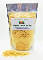 12 oz Ground Mustard Seed Powder- A Versatile Ingredient - Country Creek LLC
