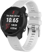 [MGTCAR] Colorful Watch Band Strap for Garmin Forerunner 245 245M 645 Music vivomove 3 HR 20mm Sport Silicone Smart Watchband Bracelet