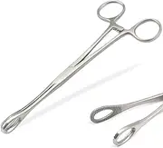 [AAProTools] 6" Mini Sponge Body Piercing Forceps, Stainless Steel