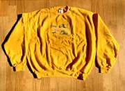 Norfolk State University "NSU SPARTANS Diva" Sweatshirt Jerzees Yellow NEW