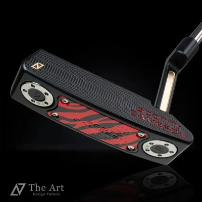 SCOTTY CAMERON Putter Newport 2 Plus The Art Design M Art Black Hydro Transfer
