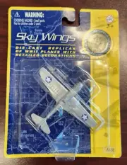 Sky Wings Plane Die-Cast Replicas of WWII P40 - New