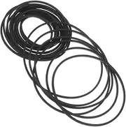 Totority Replacement Cassette Deck Belts 1mm Rubber Belts for Tape Recorders 60pcs Pack Cassette Player Repair Kit