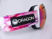 Dragon Snow Goggles X1s MERLOT - Lumalens Purple Ion + Lumalens Lite Rose Lenses