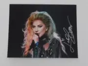 LADY GAGA 8x10 RARE HAND SIGNED PHOTO COA JOKER 2