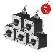 5pcs/lot 4-lead Stepper Motor 42 Motor Nema 17 42BYGH 1.5A for 3D Printer Parts