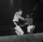 Everette Copeland And Chuck Wepner Boxing 1965 OLD BOXING PHOTO
