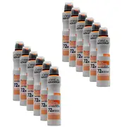 12PK Loreal Men Expert 250ml Hydra Energetic Extreme Sport 72H Antiperspirant