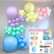 Balloon Garland DIY Kit 3.8m Rainbow Pastel Unicorn Girl Birthday Party Wedding