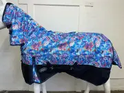 AXIOM 1800D BALLISTIC WATERPROOF CLASSIC PAISLEY 100g HORSE COMBO RUG - 6' 9"