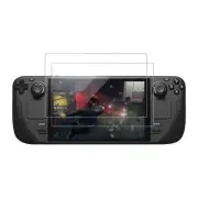 2*Glass Screen Protector 9H Scratchproof Protective Film For Steam Deck Console