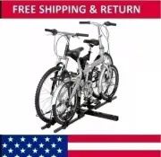 New Heavy Duty 2 Bike Bicycle 2" Hitch Mount Carrier Platform Rack Car Truck SUV