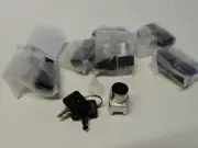 NKK PCB Mount Key Switches SK14EG13-RO Qty 80 NOS 8 Shown You Get 60!!