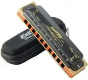 Easttop Diatonic Harmonica Blue Mouth Organ Key of C Musical Instrument Harmonic