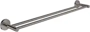 Grohe Essentials Hard Graphite Double Towel Rail 600mm