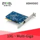 【含稅公司貨】Zyxel 合勤 XGN100C 10GbE 單埠有線網路卡 10G RJ45 PCIE擴充卡