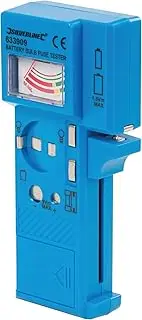 Silverline 633909 Battery, Bu lb and Fuse Tester 1.5V - 9V,Blue