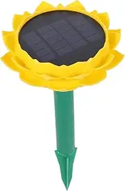 Music Speaker Solar-Powered Yard Speaker Plastic Waterproof for Music Lovers