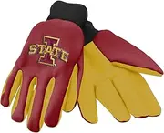 FOCO NCAA College Colored Palm Utility Gloves