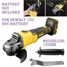 125mm Brushless Cordless Grinder Efficient for Dewalt 18V 20V Batteries Angle