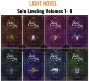 Solo Leveling Light Novel Volumes 1-8 by Chugong Fantasy Novel A5 Paper Size-DHL
