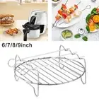 Air Fryer Rack Set Includes Skewers and Baking Tray for Perfectly Cooked Meals