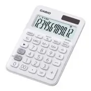 White Casio Color Calculator MS-20UC