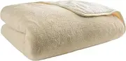 CROCHEN Waterproof Dog Blanket - Dog Throw Sherpa Blanket, Dog Couch Cover, Pet Blanket Reversible for Bed Couch Sofa (Beige, 160 * 200 cm)