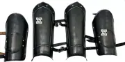 Medieval Knight Leg Arm Guard Set Functional Armour Bracers & Greaves