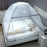 Mosquito Net for Bed, Portable Foldable Mosquito Nets, Mosquito Mesh Net, Fine mesh Mosquito Net for Bed, Portable Tent Mosquito net-B_1.8 * 2.0m