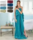 2 x Super Jumbo Bath Sheets Extra Large Luxury Cotton Towels Soft Towels AU Loca