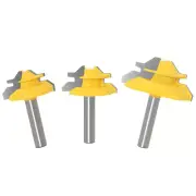 6mm Shank Lock Miter Router Bit 45 Degree Tenon Mill Cutter Woodworking Tool