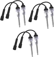 BUGUUYO 3sets 2pcs Plug Tester Tool for Car and Inline Ignition Tester Device for Accurate Detection Durable and Lightweight Ignition Gauge for Quick Issue Identification 2pcs*3