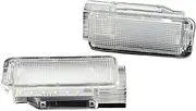 MKVAXR LED Luggage Trunk Lights Glove Box Footwell Lamps, for Citroen, C2 C3 C4 C5 C6 C8 DS3 Dispatch Saxo Xanria Xsara, 206 Led Interior Light(2PCS LED Light)