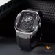 一體錶帶 金屬錶殼 改裝 適用 Apple watch s9 8 7 6代 蘋果手錶錶帶 44mm 45mm DIY錶帶