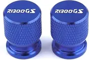 2PCS 7 Colors Motorcycle Accessories Wheel Tire Valve Stem Caps Cover New R1300GS ADV R1300 GS R 1300 GS 2023 2024(Blue)