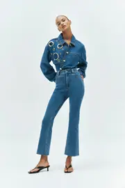 Harley Bootleg Crop Jean