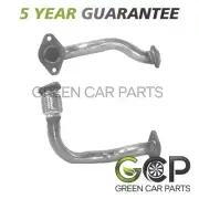 Exhaust Pipe Euro 2 Front GCP Fits Renault Clio 1996-1998 1.2 7700846608