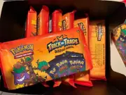 Pokemon Halloween Trick or Trade Booster Pack Bundle 2024 7 Packages