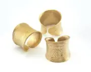 Adjustable Ring Raw Brass (16.5mm 6US inner size) 2004
