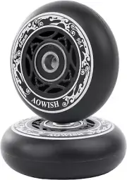 2-Pack Mini Ripstik Wheels 68mm Ripster Wheels 90A Ripstick DLX Mini Caster Boar