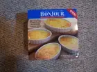 Bonjour, Set of 4 Oval Porcelain Ramekins