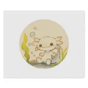 2 x 'Cute Axolotl Sitting Underwater' Lens Cleaning Cloths (LC00032157)
