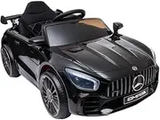 KIDBOT Kids Ride On Car 12V, Electric Ride On Toy w/2.4G R/C Remote Control, Headlight, Music, Red