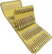100 Rounds Ammo Pouch for Bullets, Rifle Pistol Bullet Holder Cartridge Bandoleer Ammo Wallet Ammunition Shell Carrier Case Magazine Pouch for .38 9mm .357