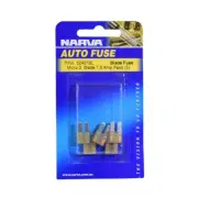 Narva 52407BL 7.5 AMP Brown Micro 2 Blade Fuse (Blister pack of 5)