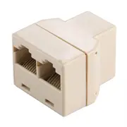 10Pcs Rj45 1X2 Ethernet Connector Splitter