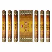 HEM Hexa Musk Incense Scents Meditation Aroma Fragrance 120 Sticks