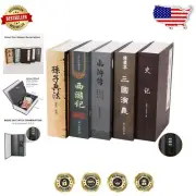 Disguised Book Safe with Combination Lock - Ideal Hidden Storage for Valuables