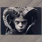 MAGNET Demon Monster Weird Creepy Imaginary Friend Nightmare Scary Unusual Pet